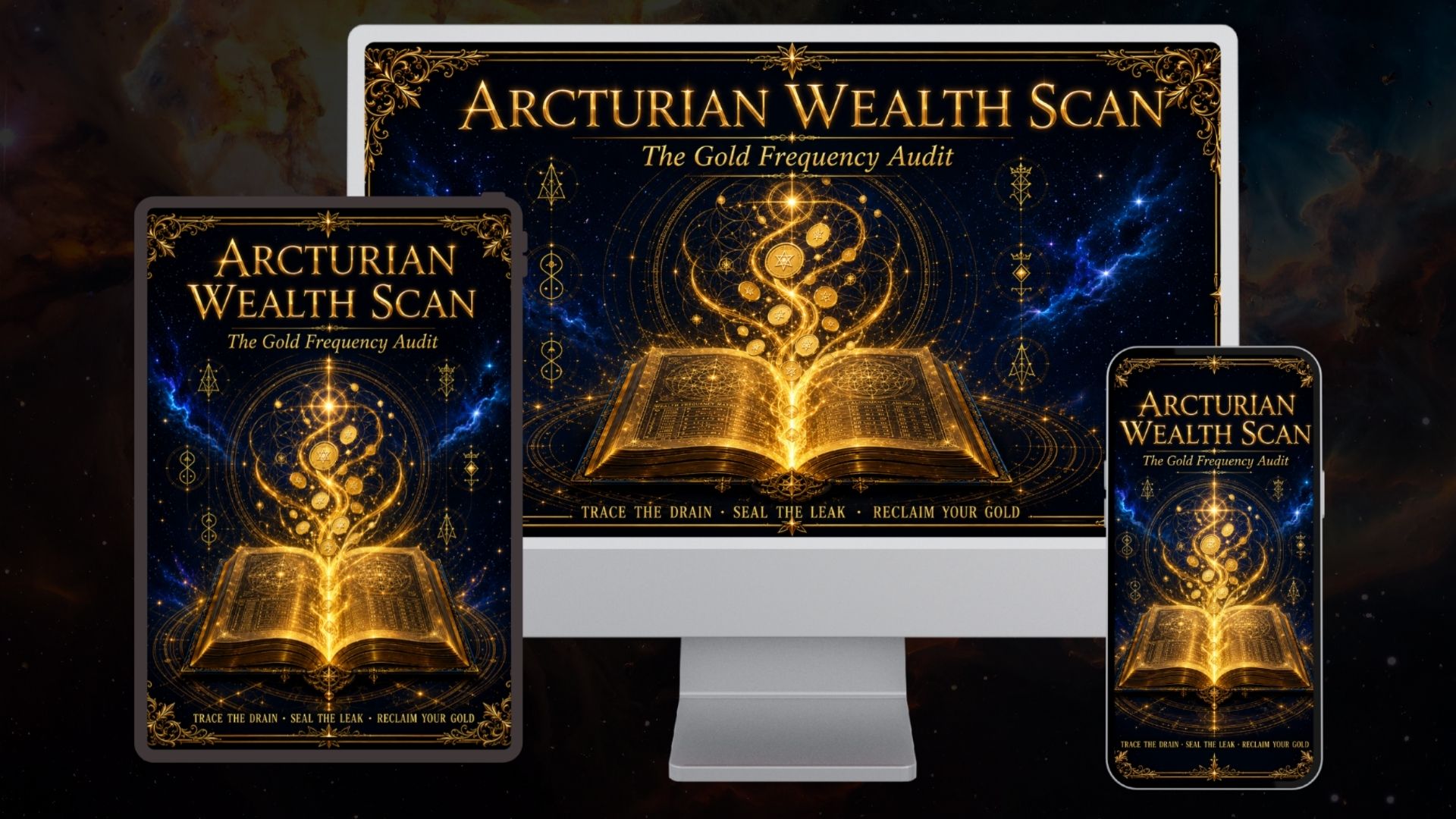 Arcturian Wealth Scan — Mockup